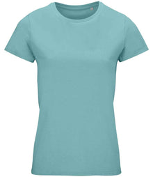 SOL'S Ladies Crusader Organic T-Shirt 03581 - Pool Blue