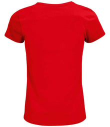 SOL'S Ladies Crusader Organic T-Shirt 03581 - 03581 Red Back