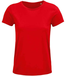 SOL'S Ladies Crusader Organic T-Shirt 03581 - Red