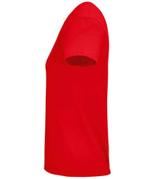 SOL'S Ladies Crusader Organic T-Shirt 03581 - 03581 Red Side