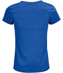 SOL'S Ladies Crusader Organic T-Shirt 03581 - 03581 Royal Blue Back
