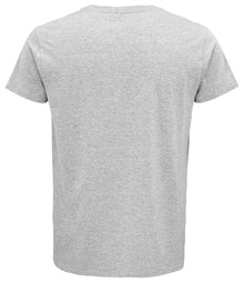 SOL'S Crusader Organic T-Shirt 03582 - 03582 Grey Marl Back