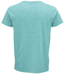 SOL'S Crusader Organic T-Shirt 03582 - 03582 Heather Light Green Back