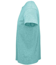 SOL'S Crusader Organic T-Shirt 03582 - 03582 Heather Light Green Side