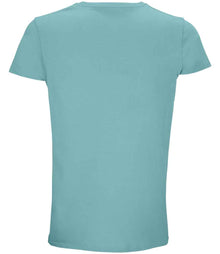 SOL'S Crusader Organic T-Shirt 03582 - 03582 Pool Blue Back