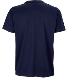 SOL'S Boxy Oversized Organic T-Shirt 03806 - 03806 French Navy Back