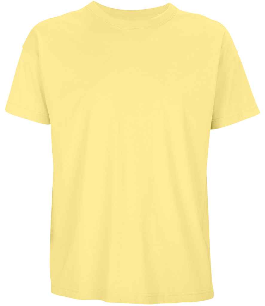 SOL'S Boxy Oversized Organic T-Shirt 03806 - Light Yellow