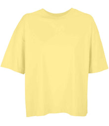 SOL'S Ladies Boxy Oversized Organic T-Shirt 03807 - Light Yellow
