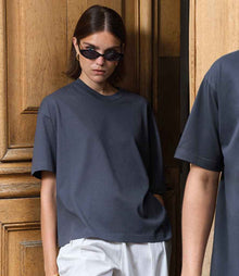 SOL'S Ladies Boxy Oversized Organic T-Shirt 03807 - 03807 Mouse Grey Model