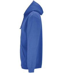 SOL'S Unisex Carter Full Zip Hoodie 03812 - 03812 Royal Blue Side
