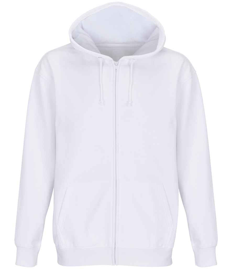 SOL'S Unisex Carter Full Zip Hoodie 03812 - White