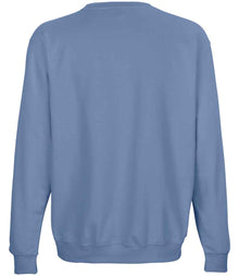 SOL'S Unisex Columbia Sweatshirt 03814 - 03814 Blue Back
