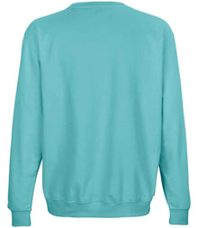 SOL'S Unisex Columbia Sweatshirt 03814 - 03814 Pool Blue Back