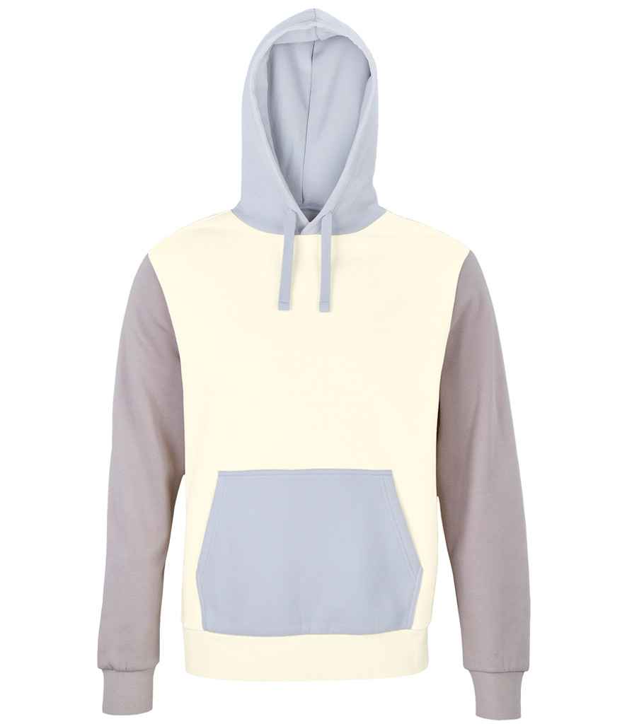 SOL'S Unisex Collins Organic Contrast Hoodie 03818 - Natural