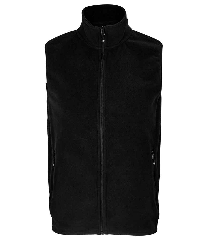 SOL'S Unisex Factor Recycled Micro Fleece Bodywarmer 03822 - Black