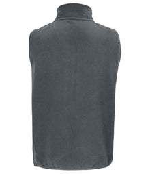 SOL'S Unisex Factor Recycled Micro Fleece Bodywarmer 03822 - 03822 Charcoal Back