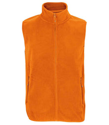 SOL'S Unisex Factor Recycled Micro Fleece Bodywarmer 03822 - Orange