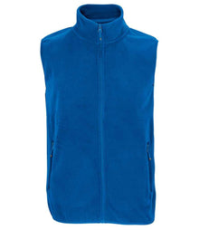 SOL'S Unisex Factor Recycled Micro Fleece Bodywarmer 03822 - Royal Blue