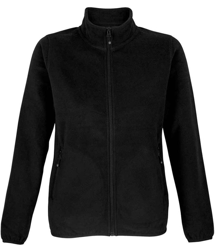 SOL'S Ladies Factor Recycled Micro Fleece Jacket 03824 - Black