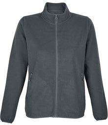 SOL'S Ladies Factor Recycled Micro Fleece Jacket 03824 - Charcoal