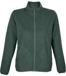 SOL'S Ladies Factor Recycled Micro Fleece Jacket 03824 - Forest Green
