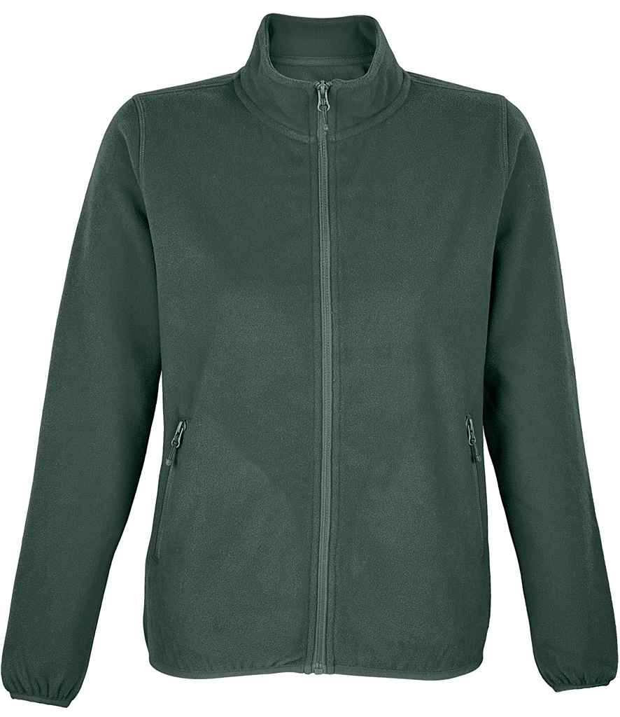 SOL'S Ladies Factor Recycled Micro Fleece Jacket 03824 - Forest Green