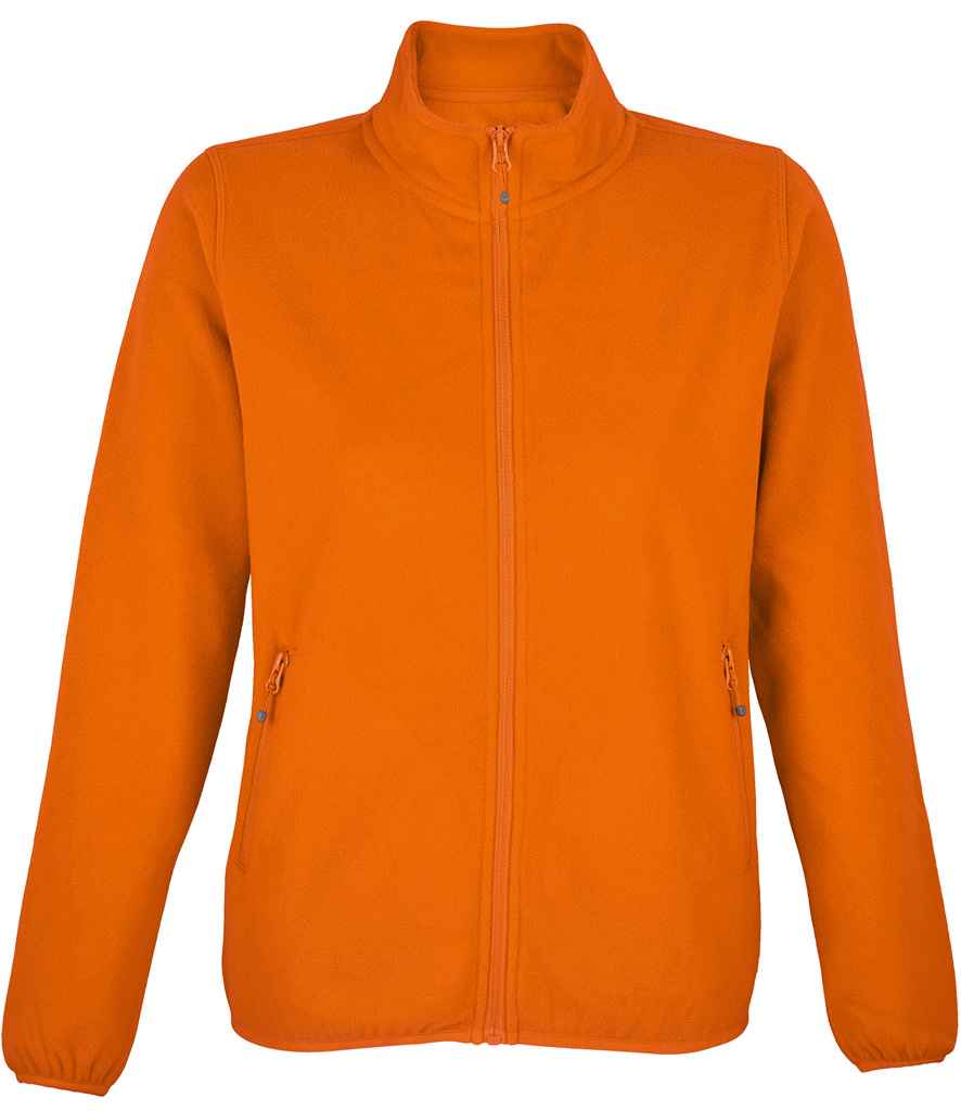 SOL'S Ladies Factor Recycled Micro Fleece Jacket 03824 - Orange
