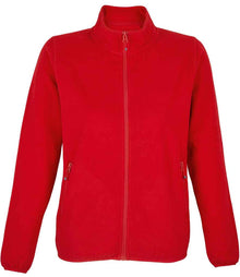 SOL'S Ladies Factor Recycled Micro Fleece Jacket 03824 - Red