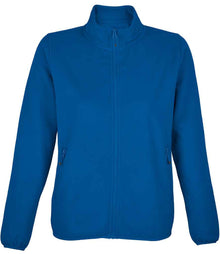 SOL'S Ladies Factor Recycled Micro Fleece Jacket 03824 - Royal Blue
