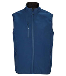SOL'S Falcon Recycled Soft Shell Bodywarmer 03825 - Abyss Blue