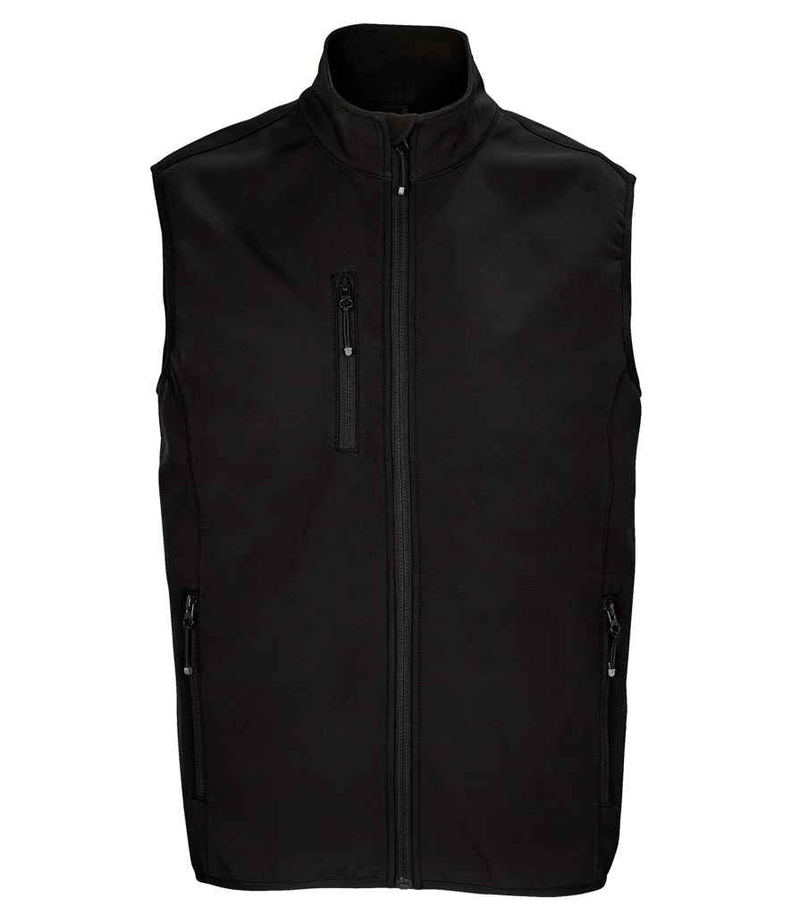 SOL'S Falcon Recycled Soft Shell Bodywarmer 03825 - Black