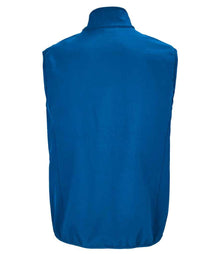 SOL'S Falcon Recycled Soft Shell Bodywarmer 03825 - 03825 Royal Blue Back