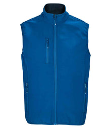 SOL'S Falcon Recycled Soft Shell Bodywarmer 03825 - Royal Blue