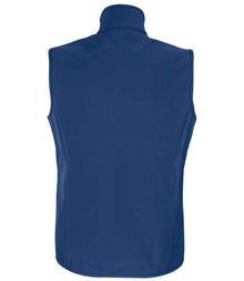 SOL'S Ladies Falcon Recycled Soft Shell Bodywarmer 03826 - 03826 Abyss Blue Back