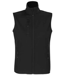 SOL'S Ladies Falcon Recycled Soft Shell Bodywarmer 03826 - Black