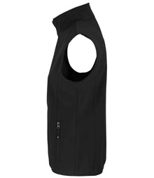 SOL'S Ladies Falcon Recycled Soft Shell Bodywarmer 03826 - 03826 Black Side