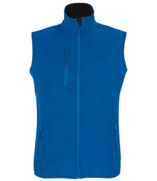 SOL'S Ladies Falcon Recycled Soft Shell Bodywarmer 03826 - Royal Blue