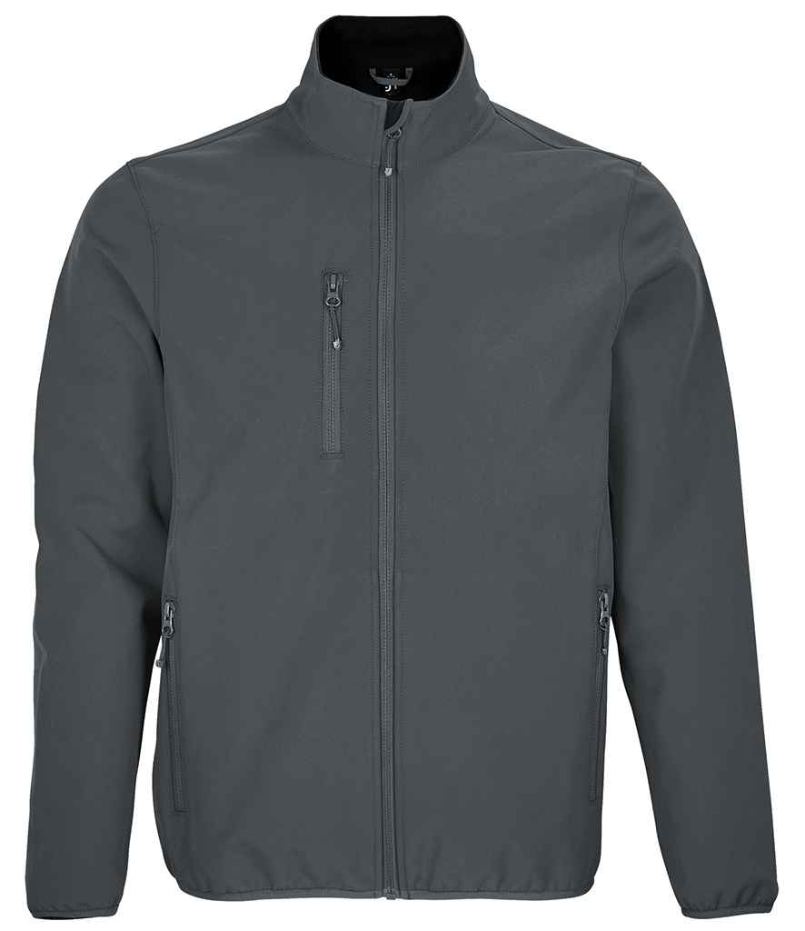 SOL'S Falcon Recycled Soft Shell Jacket 03827 - Charcoal