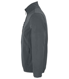 SOL'S Falcon Recycled Soft Shell Jacket 03827 - 03827 Charcoal Side