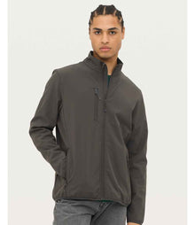 SOL'S Falcon Recycled Soft Shell Jacket 03827 - 03827 Charcoal Model