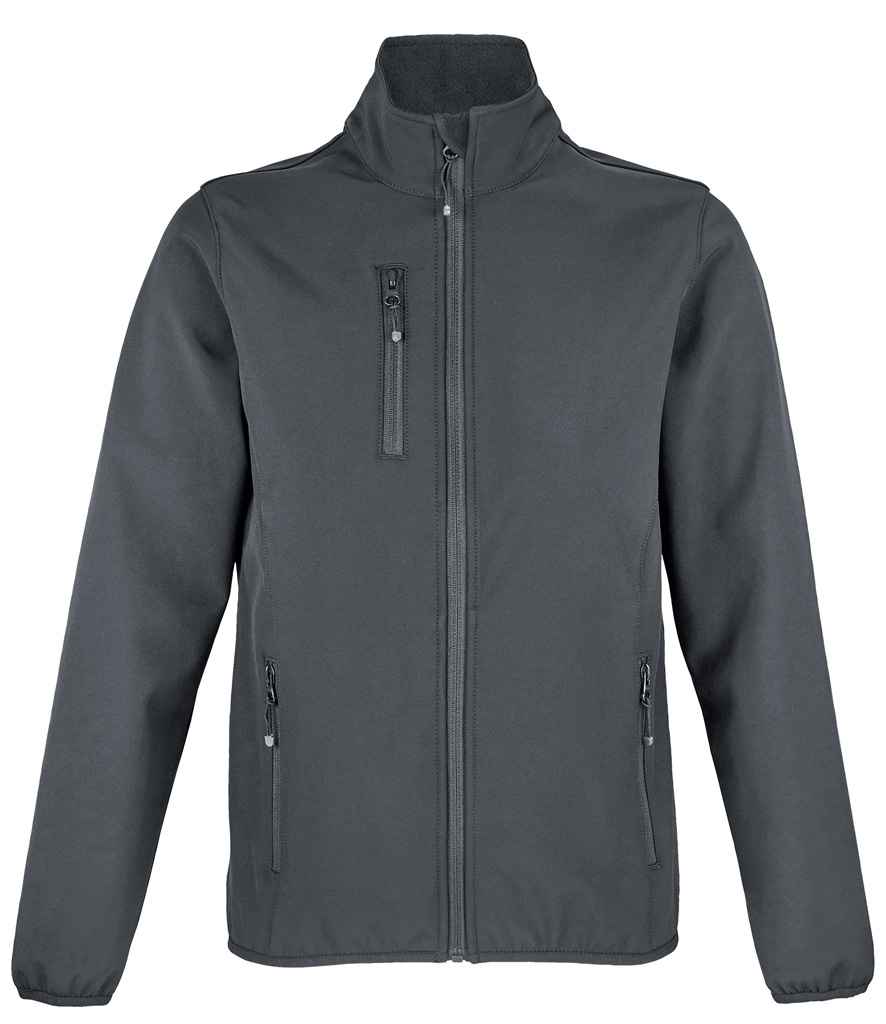 SOL'S Ladies Falcon Recycled Soft Shell Jacket 03828 - Charcoal