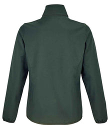 SOL'S Ladies Falcon Recycled Soft Shell Jacket 03828 - 03828 Forest Green Back
