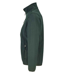 SOL'S Ladies Falcon Recycled Soft Shell Jacket 03828 - 03828 Forest Green Side