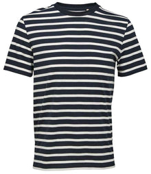 SOL'S Unisex Legend Organic T-Shirt 03981 - Navy/Off White