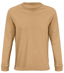 SOL'S Unisex Pioneer Long Sleeve T-Shirt 03982 - Dark Beige