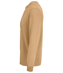 SOL'S Unisex Pioneer Long Sleeve T-Shirt 03982 - 03982 Dark Beige Side
