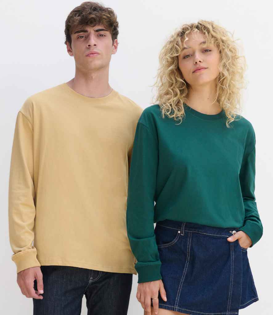 SOL'S Unisex Pioneer Long Sleeve T-Shirt 03982 - 03982 Green Empire Model