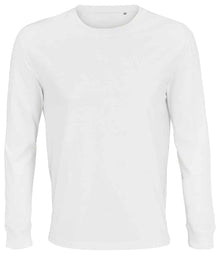SOL'S Unisex Pioneer Long Sleeve T-Shirt 03982 - White