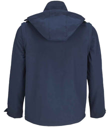 SOL'S Unisex Falcon 3-in-1 Soft Shell Jacket 03995 - 03995 Abyss Blue Back