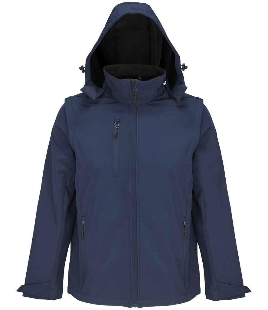 SOL'S Unisex Falcon 3-in-1 Soft Shell Jacket 03995 - Abyss Blue